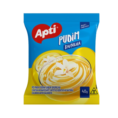 Pudim de baunilha apti 40g