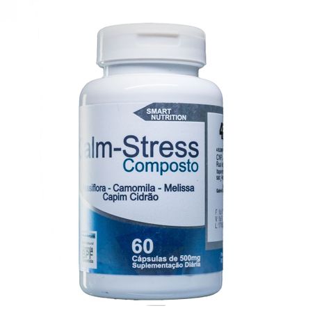 CALM-STRESS COMPOSTO 500MG 60CAPS 4ELEMENTOS