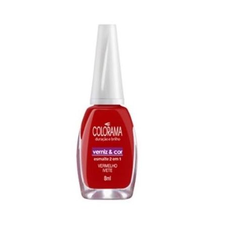 ESMALTE COLORAMA CREM. VERMELHO IVETE