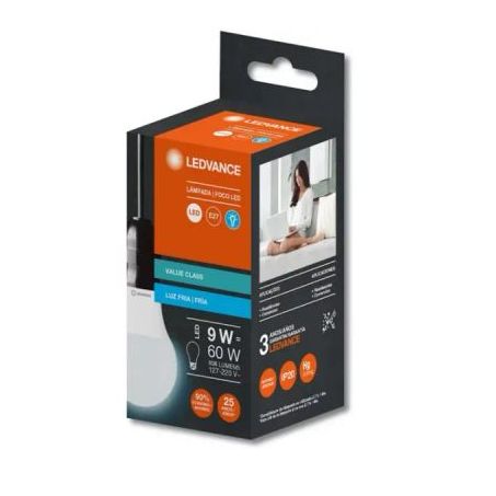 LAMPADA LEDVANCE LED BRANCA 9W 