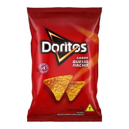 SALGADINHO ELMA CHIPS 85G DORITOS 257G