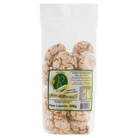 Bisc Ruschel Caseiro 200g Broa De Polvilho