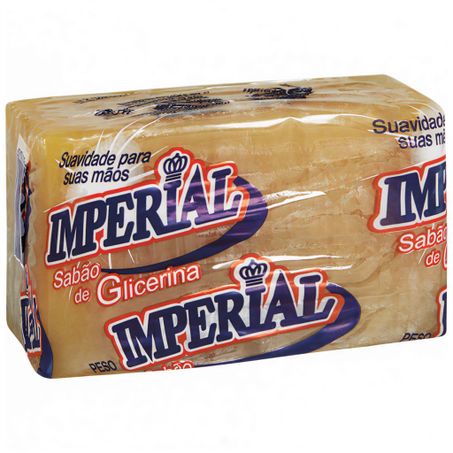 Sabão Barra Imperial Glicerina 200g