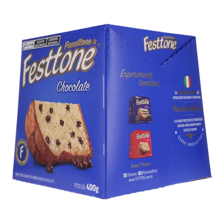 Panettone Festtone Chocolate 400G 360-5
