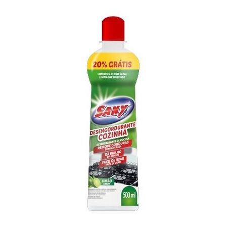 Limpador desengordurante sany max limão 500ml