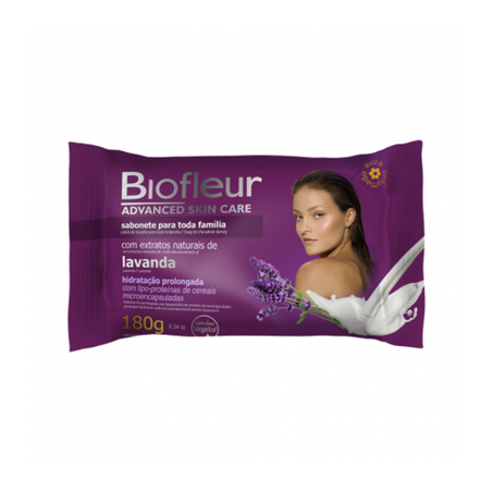 SABONETE BIOFLEUR LAVANDA 180G