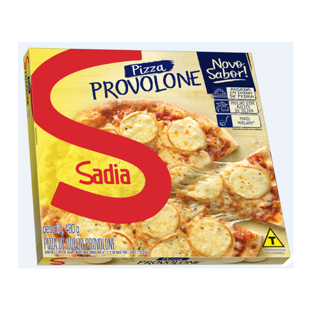 Pizza provolone sadia 480g