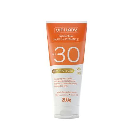 PROTETOR SOLAR VINI LADY 200GR FPS30