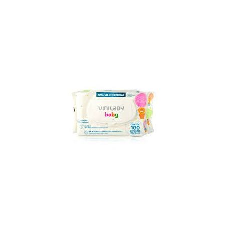 Toalha umedecida vinilady baby c/100