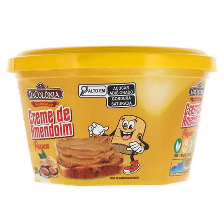 Creme de Amendoim DaColônia Paçoca 200g 360-2