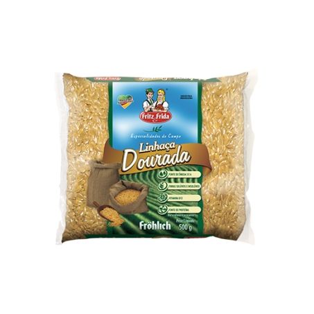 Linhaca fritz & frida 500gr dourada