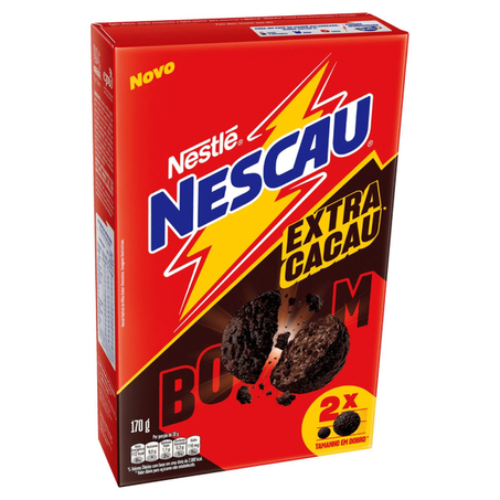 Cereal nestle nescau extra cacau 170g
