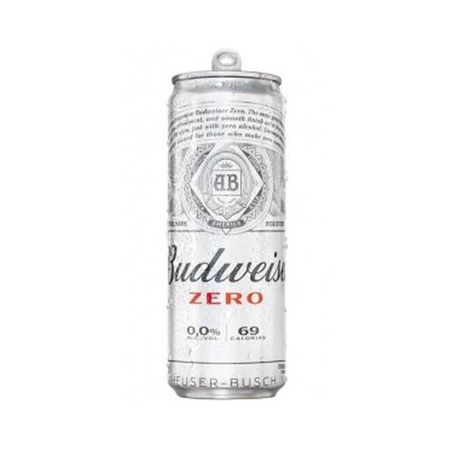 Cerveja budweiser 350ml zero álcool