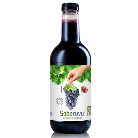 Suco Misto de Uva e Maçã Saboruva 1,4L