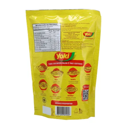 Batata Palha Yoki Tradicional Sachê 105gr 360-2