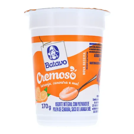 Bebida Láctea Batavo Laranja, Cenoura E Mel Copo 170G 360-2