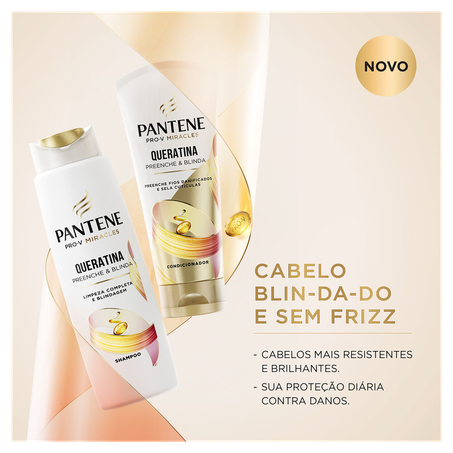 Condicionador pantene queratina 250ml 360-5