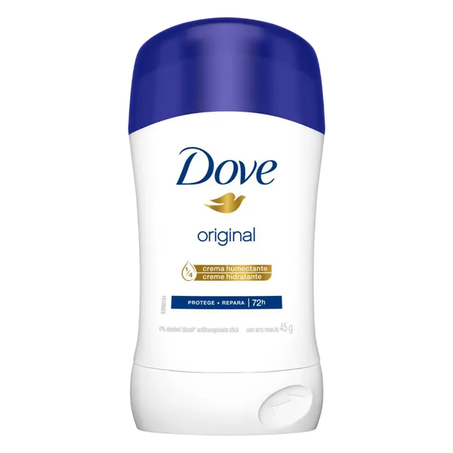 Desodorante em Barra Dove Original 72h Antitranspirante 45g
