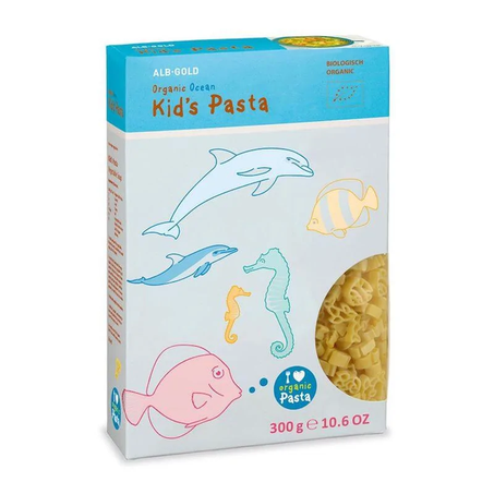 MASSA ALB GOLD KID'S PASTA ORGANICA OCEAN 300G
