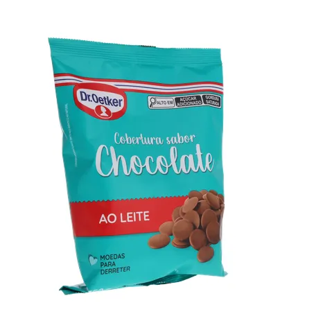 Cobertura Chocolate Ao Leite Dr Oetker Moedas 350g 360-33