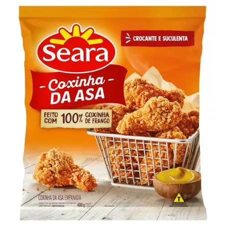Refeicao Seara 400g Air Fryer Coxinha Empanada Tradicional