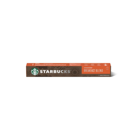 CAFÉ STARBUCKS BREAKFAST BLEAND 10 CÁPSULAS CX 56G