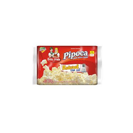 PIPOCA MICRO FRIDA 100G C/ SAL