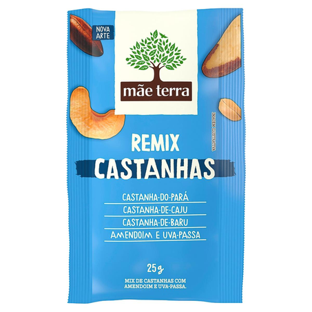 Remix Mãe Terra 25g - Castanhas Brasileiras