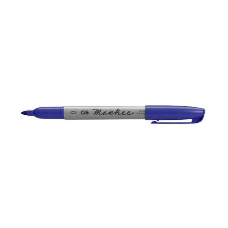 MARCADOR PERMANENTE AZUL MARKEE CIS 543501        