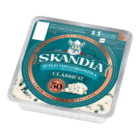 QUEIJO SKANDIA -125G TIPO GORGONZOLA
