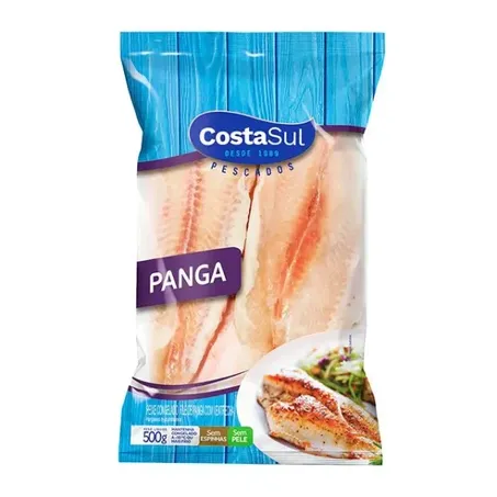 Peixe File Panga Costa Sul 500g Sem Pele