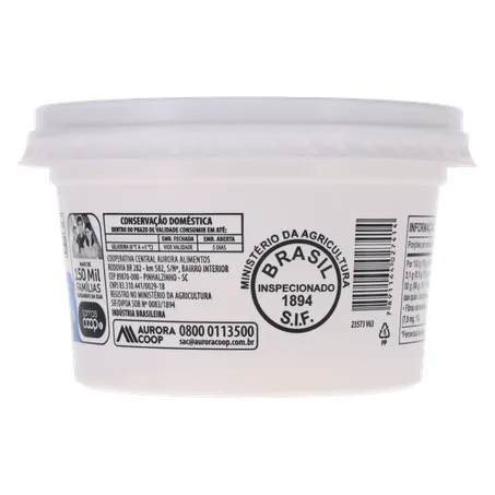 Creme de leite (nata) aurora 280g 360-12
