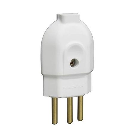 Pino qutil adaptador 2polos+terra 20a