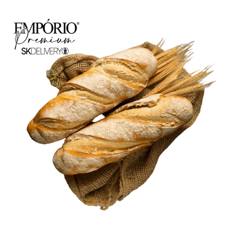 PÃO BAGUETE FRANCÊS TRADICIONAL KG [APROX 100G UN]