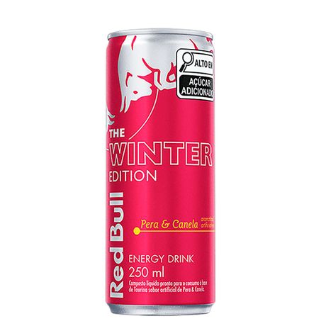 Energético Red Bull Pera e Canela Lata 250ml
