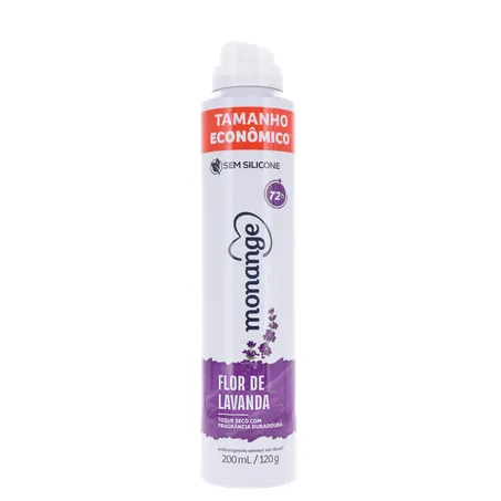 Desodorante Aerosol Monange Flor De Lavanda 200ml 360-0