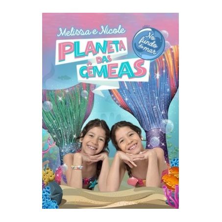 Livro - Planeta Das Gêmeas - No Fundo Do Mar 1UN