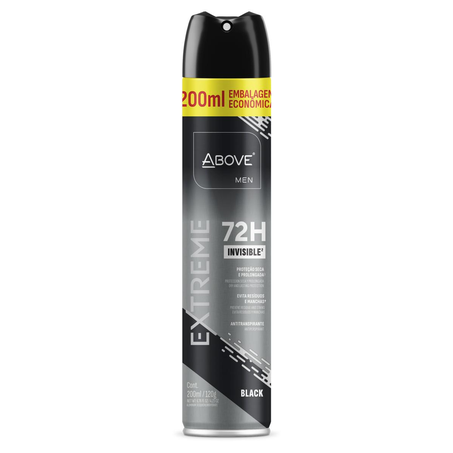 Desodorante Aerossol Above 200ml - Extreme - Masculino - Leve Mais, Pague Menos