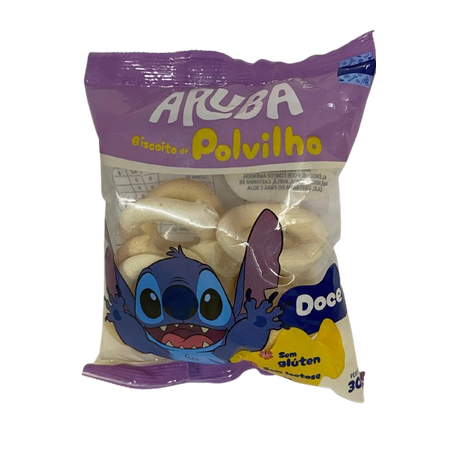 Bisc polvilho aruba doce 30g sem glúten