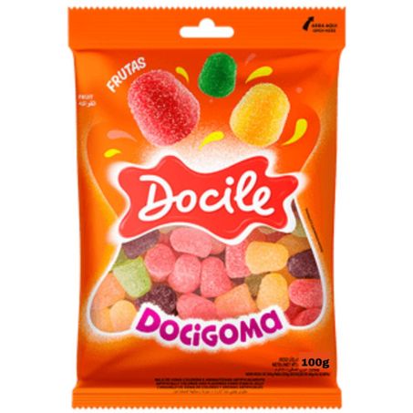 Bala goma docile 100g sino sortido