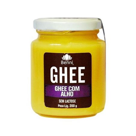 MANTEIGA BENNI GHEE PREMIUM C/ ALHO 200G