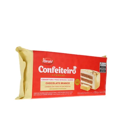 Cobertura harald confeiteiro branco pacote 1.01 kg 360-33