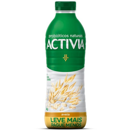Iogurte leite fermentado activia aveia 750g+50g gratis