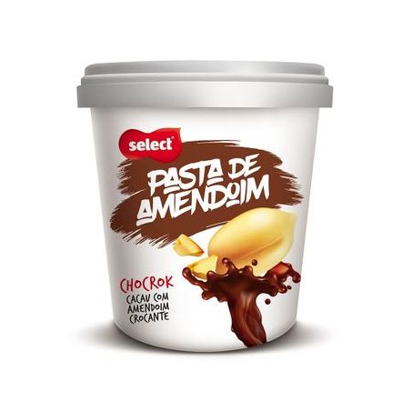 PASTA AMENDOIM SELECT 454G CHOCROK