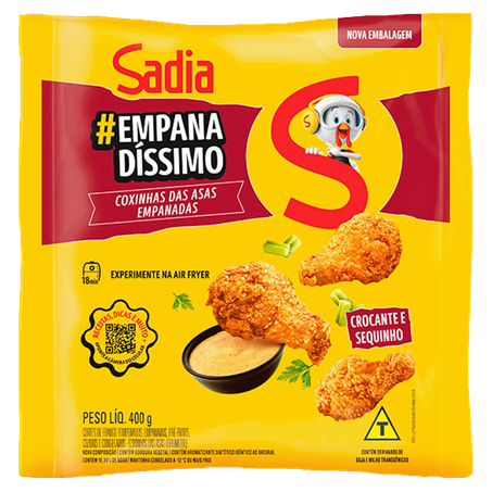 Coxinha de Frango Sadia Empanadíssimo 400g