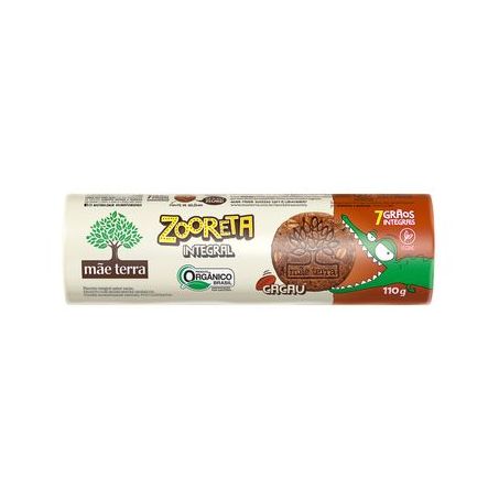 Biscoito Orgânico Zooreta Cacau 110g