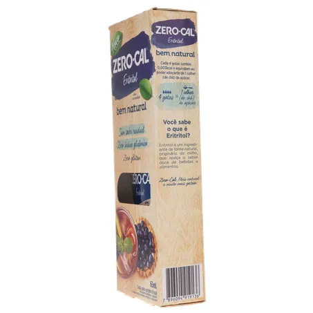 Adoçante Natural Zero Cal 65ML 360-6