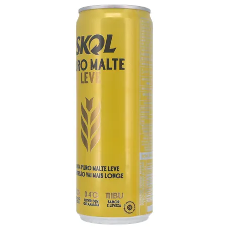 Cerveja Lager Skol American Premium Puro Malte Lata 350ml 360-17