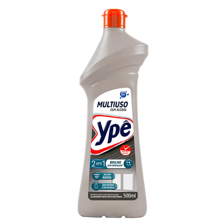 LIMPADOR YPE MULTIUSO 2EM1 C/ÁLCOOL 500ML