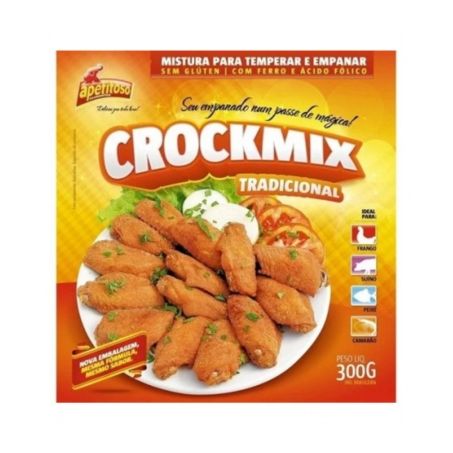 Mistura Empanar Crock Mix 250g Tradicional